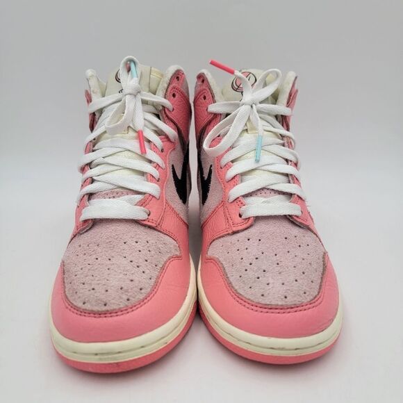 Nike Dunk High‎ Hoops Pack Pink DX3359-600 Womens Shoe size 7 Sneakers - Picture 7 of 13